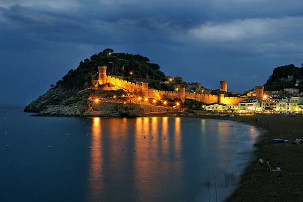 Lugar Castillo de Tossa de Mar - Girona - España