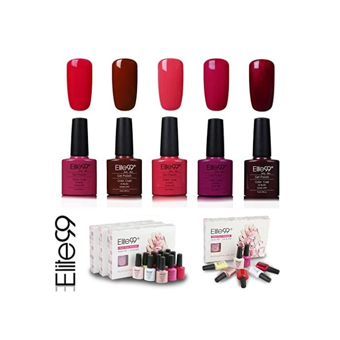 Beauty Caja de esmaltes de uñas semipermanentes, de Elite99