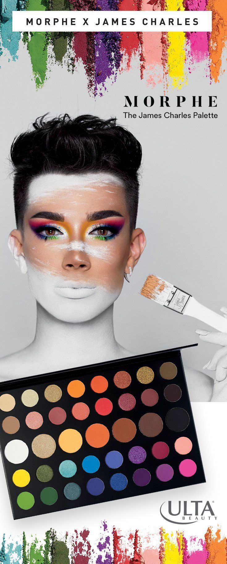 Belleza Morphe James Charles Paleta de arte