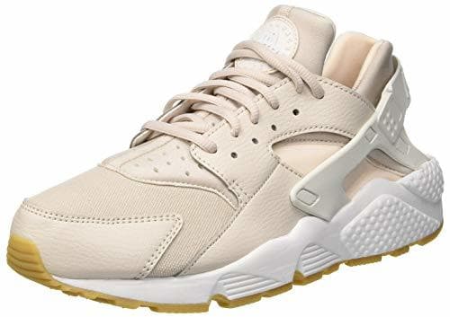 Fashion Nike Air Huarache Run, Zapatillas para Mujer, Beige