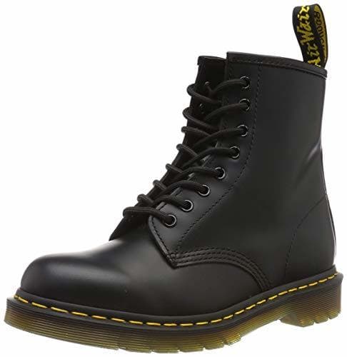 Fashion Dr. Martens Air Wair 1460 Mujer Redondo Piel Botas de Trabajo