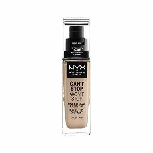 Beauty NYX Professional Makeup Can't Stop Won't Stop 24 Hour Foundation 30ml Light