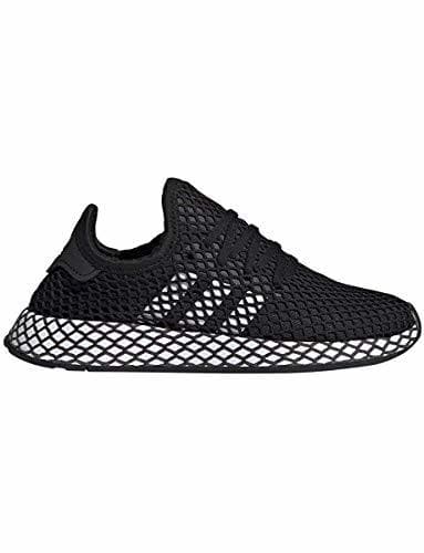 Moda adidas Deerupt Runner J, Zapatillas Unisex Niños, Negro