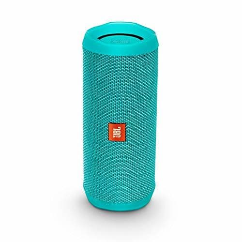 Electronic JBL Flip 4 - Altavoz Portátil con Bluetooth, Turquesa