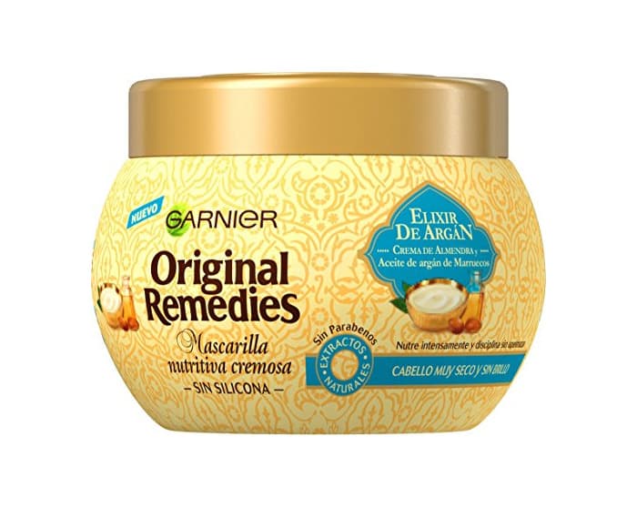 Belleza Garnier Original Remedies Mascarilla Nutritiva Cremosa Elixir de Argán - 6 Paquetes