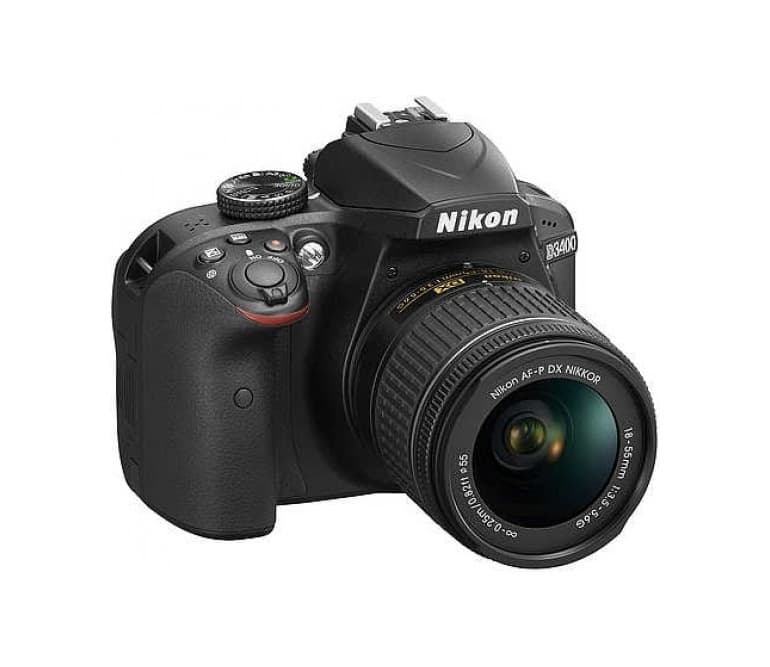 Electronic Nikon D3400 - Kit de cámara réflex digital de 24.2 MP con