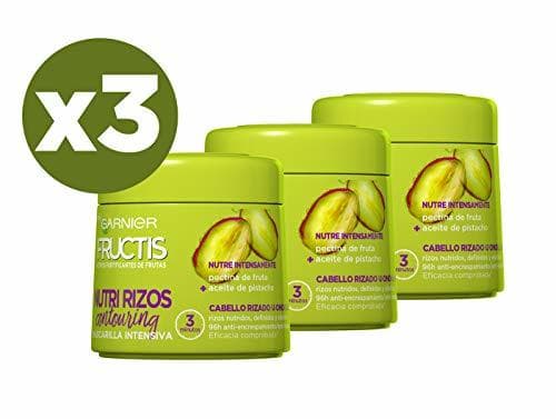 Beauty Garnier Fructis Nutri Rizos, Mascarilla para Cabello Rizado u Ondulado - 3