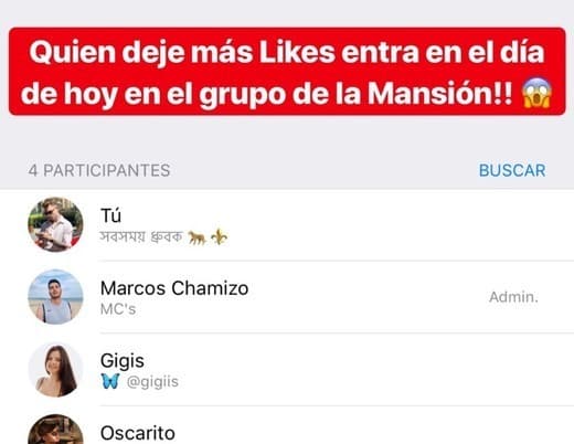 Moda Quien deje más likes entra hoy en el grupo de Whatsapp !!