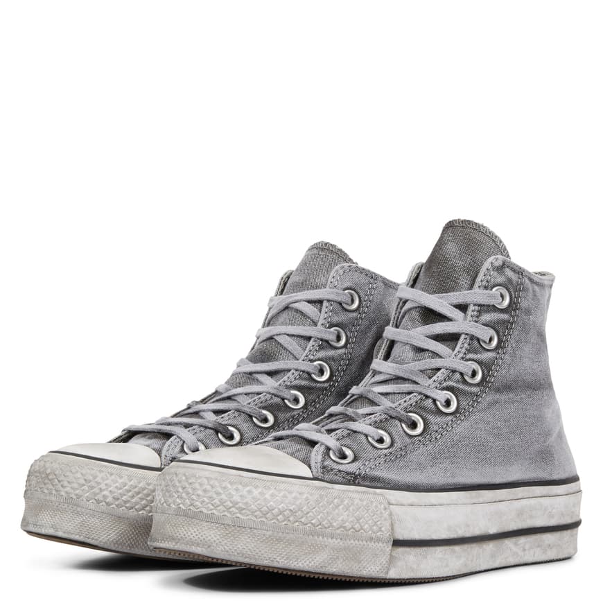 Fashion Chuck Taylor All Star Lift Smoked Canvas High Top - Converse ES ...