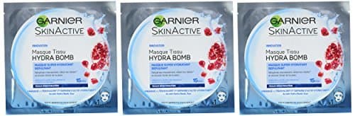 Belleza Garnier SkinActive Hydra Bomb - máscaras faciales (Unisex, Piel mixta, Piel seca, Piel normal, Piel grasosa, Piel sensible, Wet skin, Hydrating, Hidratante, Revitalizador)