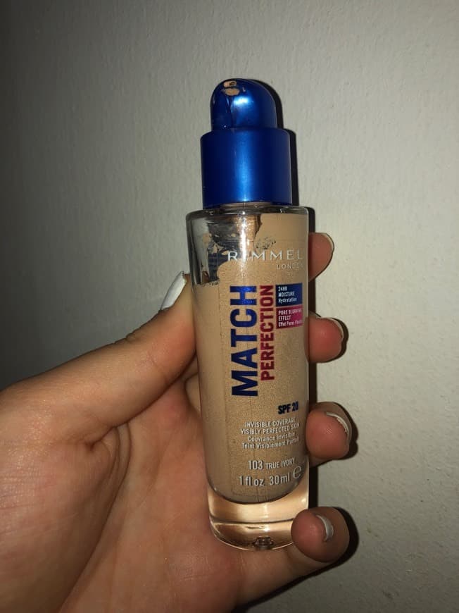 Moda Rimmel Match Perfection Foundation Ivory | Make Up | Superdrug