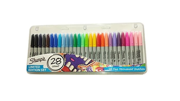 Product NEW Sharpie 28 Pack Fine Permanent Markers