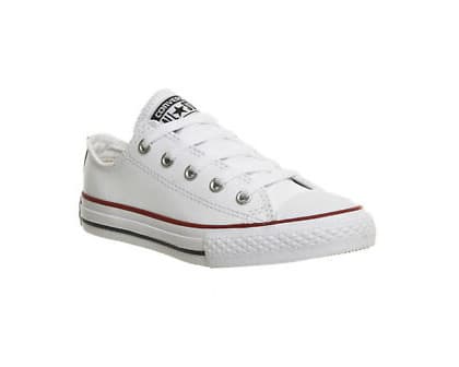 Moda Converse Chuck Taylor All Star Ox, Zapatillas de Lona, Unisex, Blanco