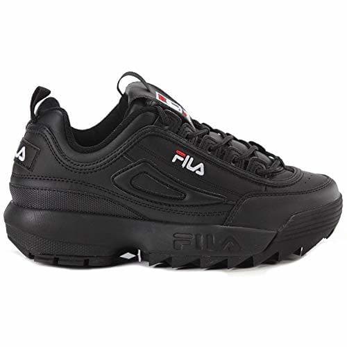 Moda Fila Disruptor Low Wmn 1010302-12v, Zapatillas para Mujer, Negro