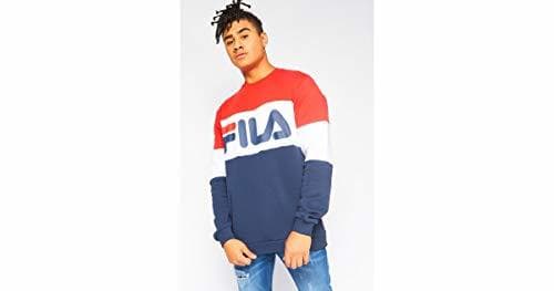 Moda Fila Sudadera Straight Blocked Crew