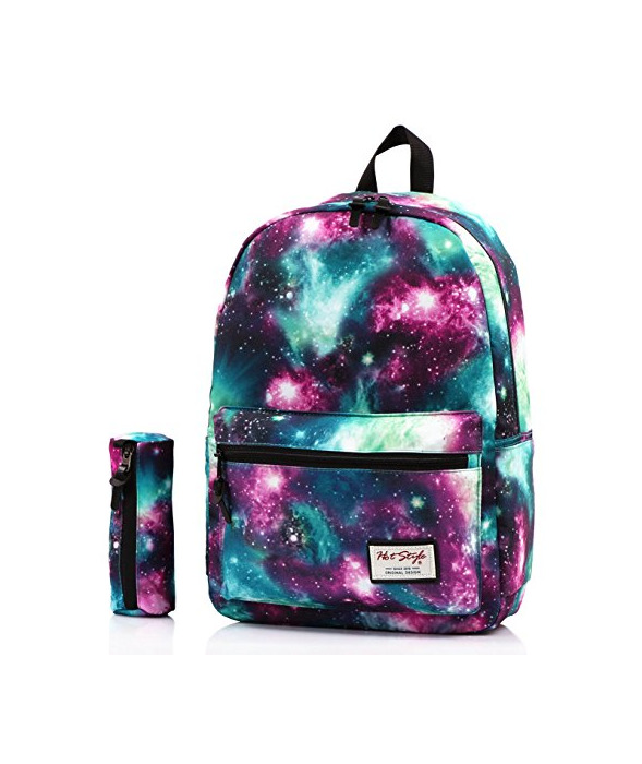 Fashion TRENDYMAX Mochila Escolar Galaxia