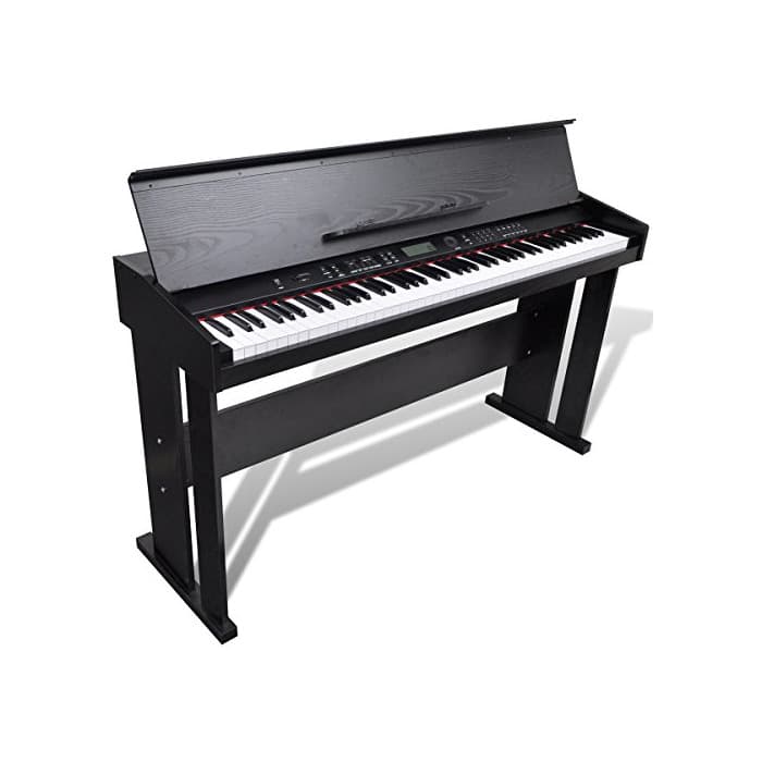 Product Piano Electrónico Clásico Piano Digital Con 88 Teclas & Soporte para Partituras