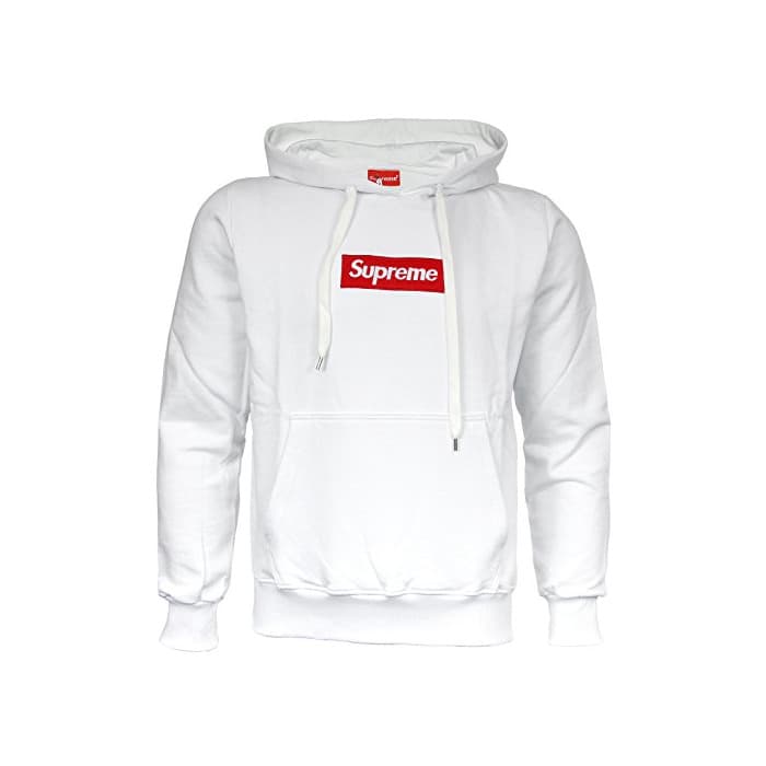 Fashion Supreme Italia Sudadera con Capucha Sudadera con Capucha Logo Chaqueta Bordado Skate