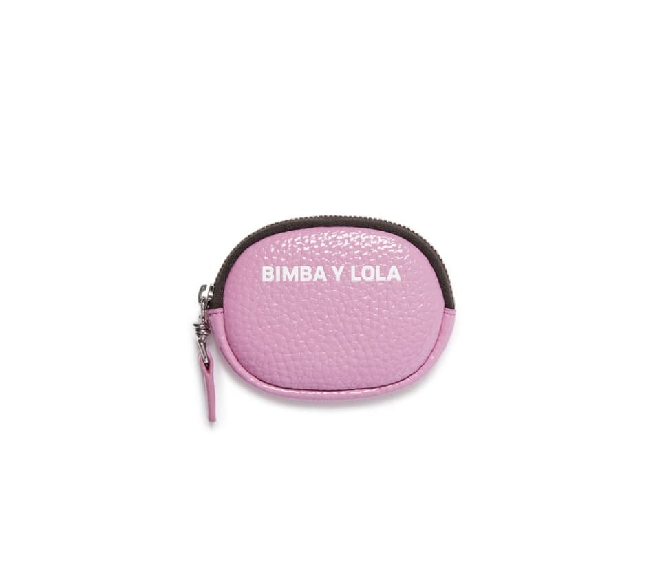 Product Monedero ovalado brillante rosa