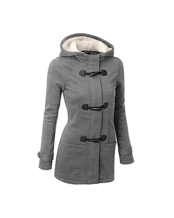 Fashion Mujer Invierno Abrigo Casual Sudadera con Capucha Chaqueta de Capa Jacket Parka