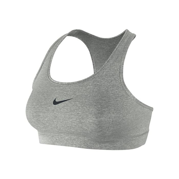 Fitness Nike Sport-BH Pro Victory Compression, Sujetador deportivo para mujer, Gris