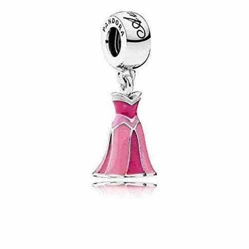 Fashion Abalorio Colgante Pandora 791921ENMX mujer plata Disney Vestido de Aurora