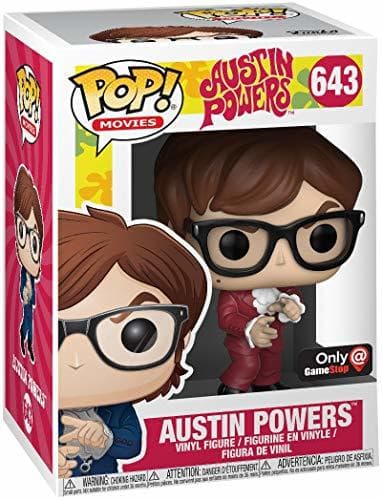 Product Austin Powers Pop! Movies Vinyl Figure Austin Powers Red Suit GameStop Exclusive