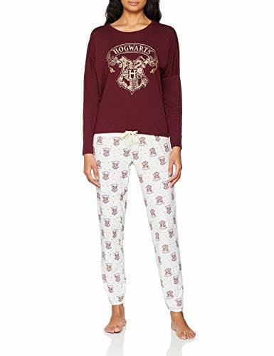 Moda Women's Secret HP WR Hogwarts PJ, Conjuntos de Pijama para Mujer,