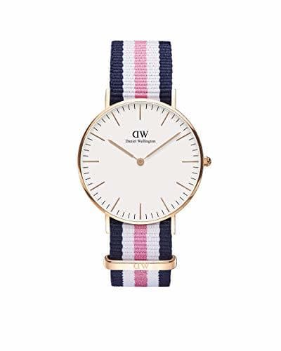 Fashion Daniel Wellington 0506DW - Reloj con correa de acero para mujer