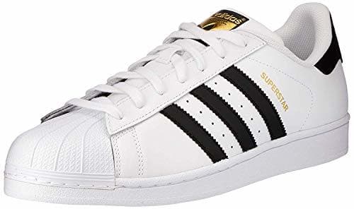 Moda Adidas Originals Superstar, Zapatillas Unisex Niños, Blanco