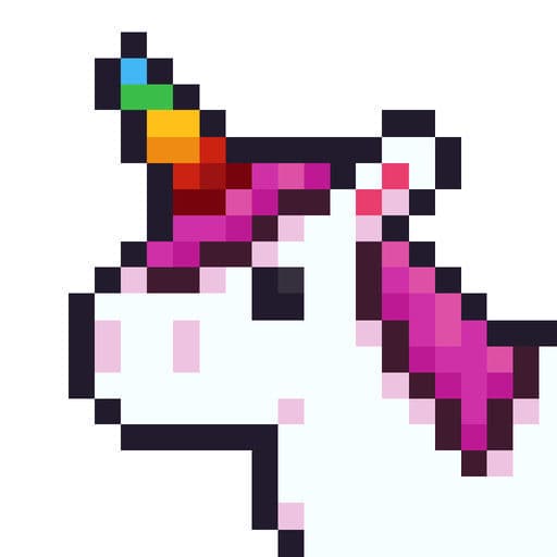 App UNICORN: Coloring by numbers