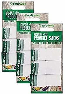 Elemento de la categoría hogar Reusable Mesh Produce Sacks by EarthWise Pack x 9 uds