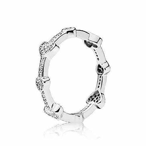 Moda Pandora Anillo Temático Mujer Plata