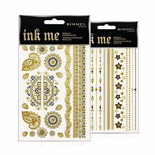 Belleza Rimmel London Ink Me Stickers Tatuaje temporal Tono 001-15 gr