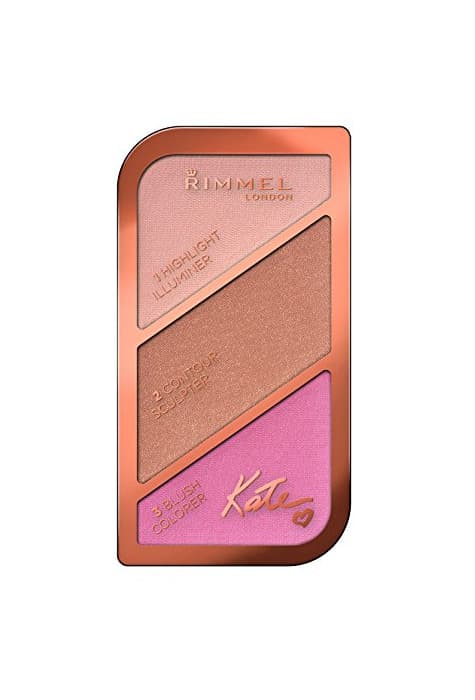 Beauty Rimmel London Kate Sculpting Pakette Paleta de Maquillaje Tono 1 Golden Sands