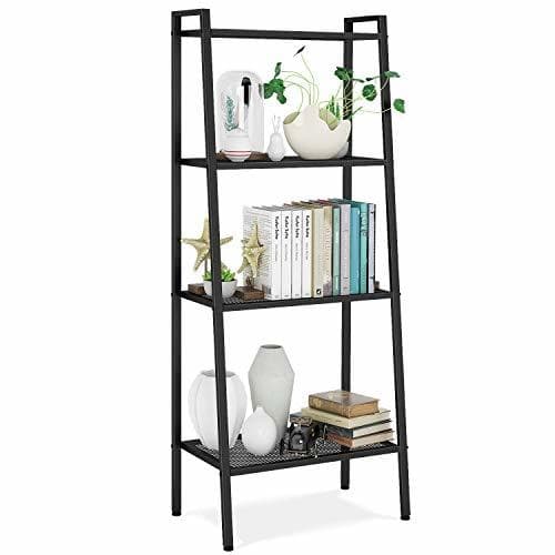 Elemento de la categoría hogar HOMFA Estantería de Escalera Estantería Metálica para Baño Salón Terraza con 4