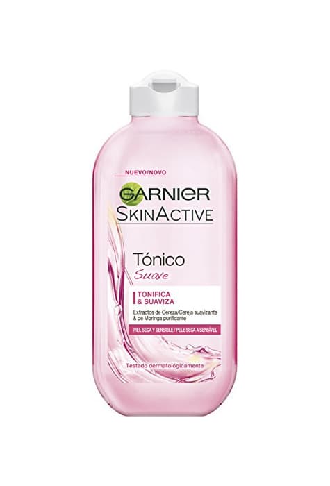 Belleza Garnier Skin Active Tónico Suave Essentials para Pieles Secas y Sensibles