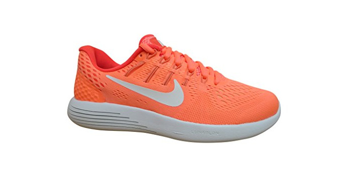 Fashion Intersport - Nike Wmns Nike Lunarglide 8 - Bright Mango/White de Brght crmsn, tamaño