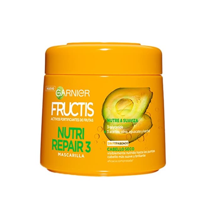 Beauty Garnier Fructis Mascarilla Nutri Repair