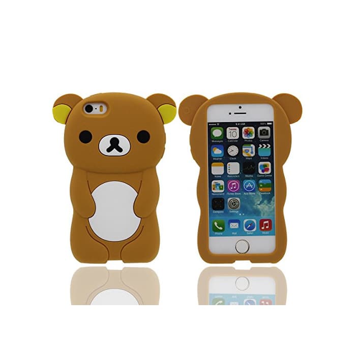 Electrónica iPhone SE 5C Funda Silicona Gel Case Carcasa Para Apple iPhone 5S