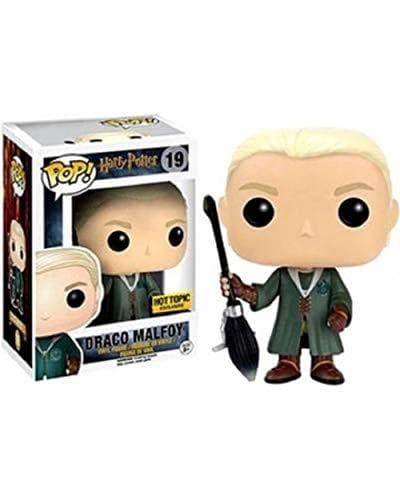 Game Funko FunkoBOBUGT707 Abysse - Vinilo de Harry Potter 19 Draco Malfoy Quidditch