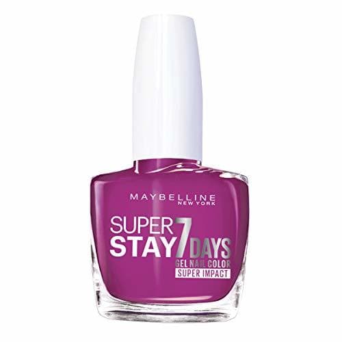 Belleza Maybelline Superstay 7 Días Tono 180 Rose Fuchsia Pintauñas Larga Duración Efecto