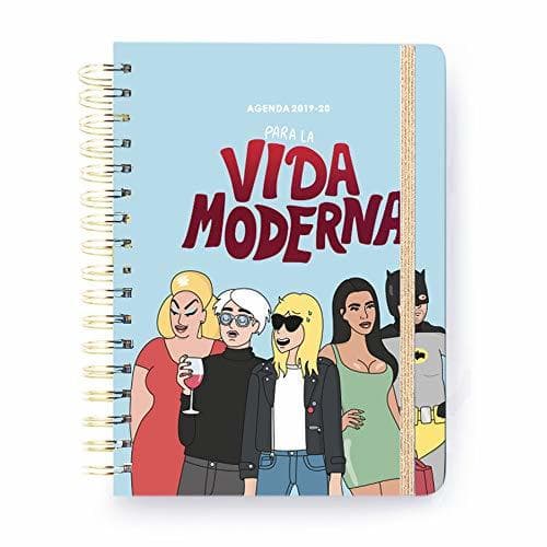 Libro Agenda escolar 2019-2020 Moderna de Pueblo