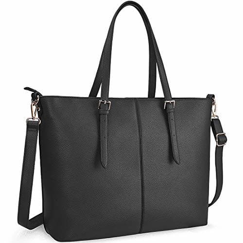 Producto Bolso Bandolera Mujer para Ordenador Portátil 15.6 Pulgadas Bolsos Mujer de Cuero