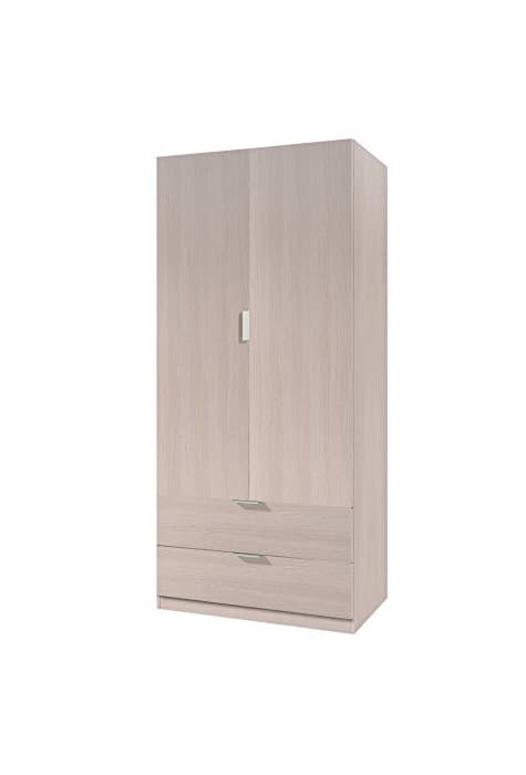 Elemento de la categoría hogar Habitdesign 00X222R - Armario ropero de 2 Puertas, Mueble Armario con 2