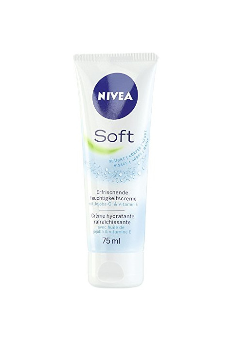 Belleza Tubo NIVEA Soft Cream, 6er Pack