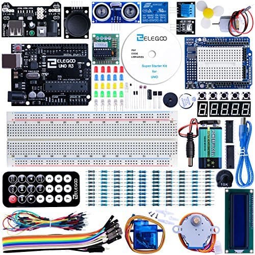 Electronic Elegoo Conjunto Medio de Iniciación a UNO para Arduino con Guías Tutorial