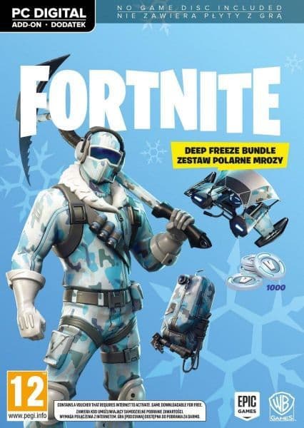 Videogames Fortnite: Deep Freeze Bundle