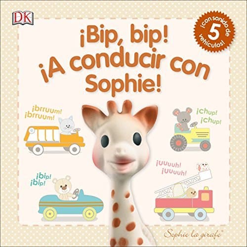 Book ¡A CONDUCIR CON SOPHIE!: Libro infantil de sonidos