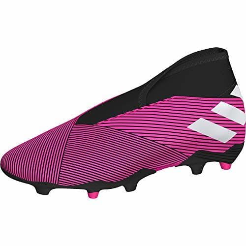 Fashion Adidas Nemeziz 19.3 LL FG J, Botas de fútbol para Niños, Rosa